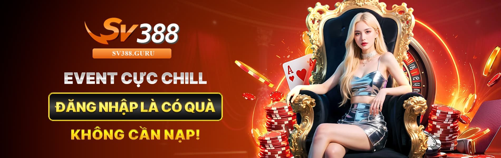 Sự kiện đăng nhập nhận quà nhà cái SV388