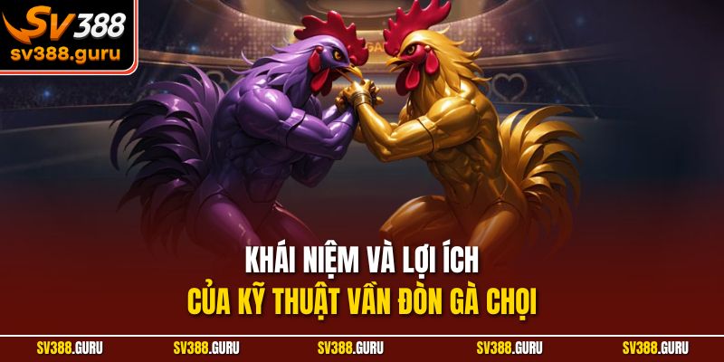 Khái niệm và lợi ích của kỹ thuật vần đòn gà chọi