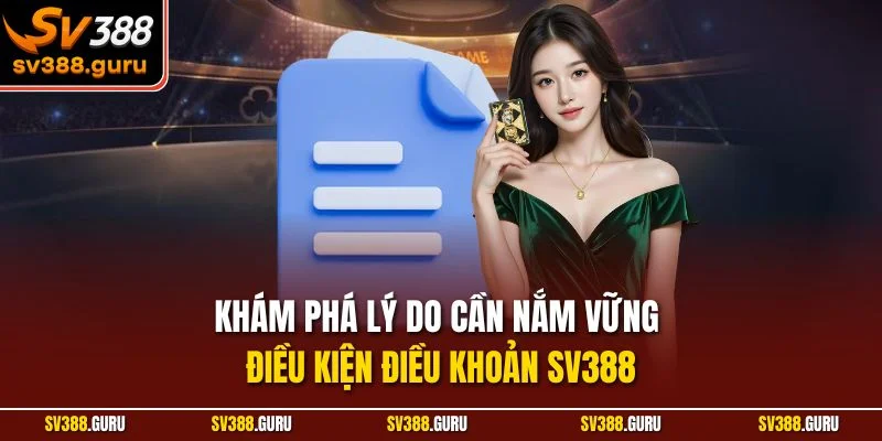 Khám phá lý do cần nắm vững điều kiện điều khoản SV388